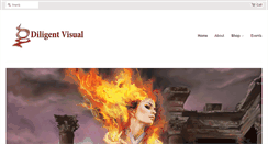 Desktop Screenshot of diligentvisual.com