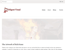 Tablet Screenshot of diligentvisual.com